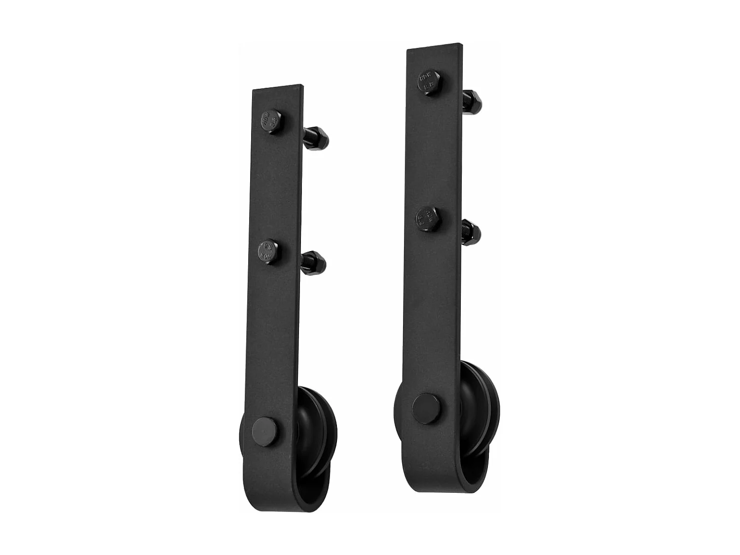 Porta Scorrevole con Set Hardware 95x210 cm Legno Massello Pino