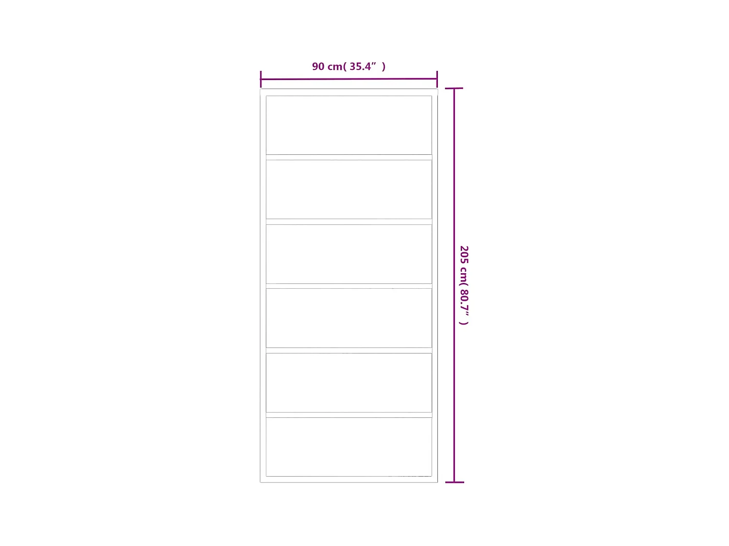 Schiebetür ESG-Glas und Aluminium 90x205 cm Schwarz