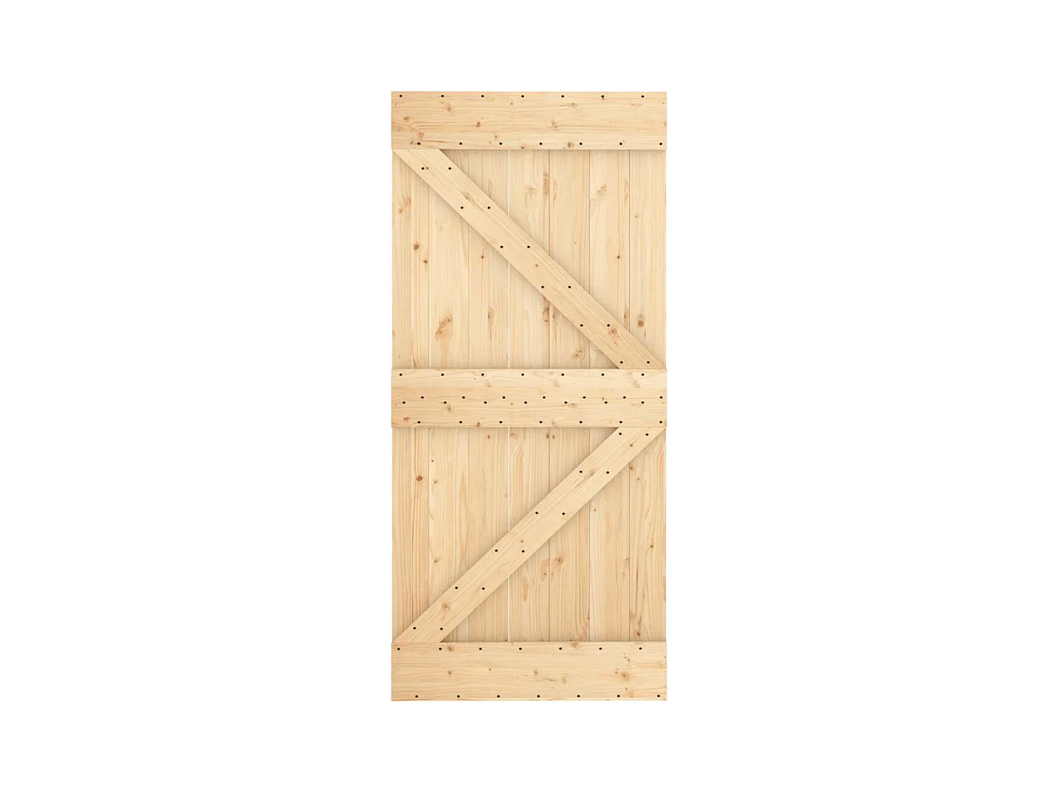 Porte NARVIK 95x210 cm bois massif de pin
