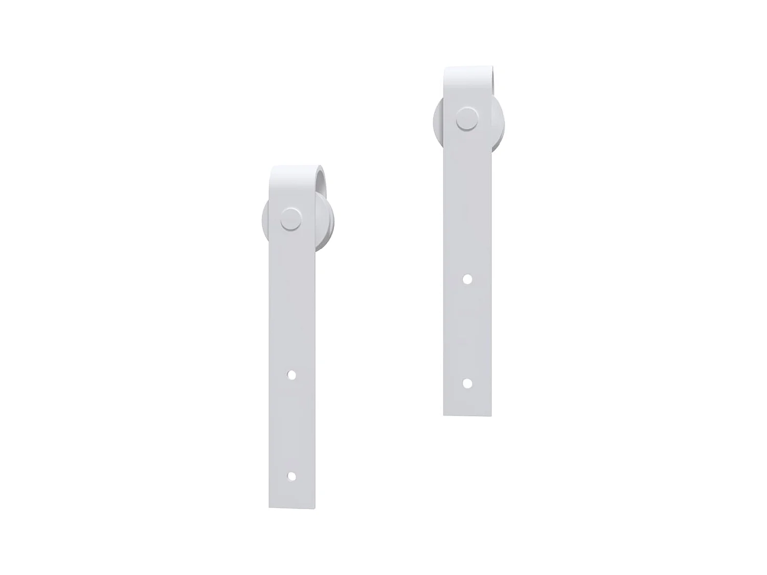 Porte coulissante et kit de quincaillerie 70x210 cm pin massif