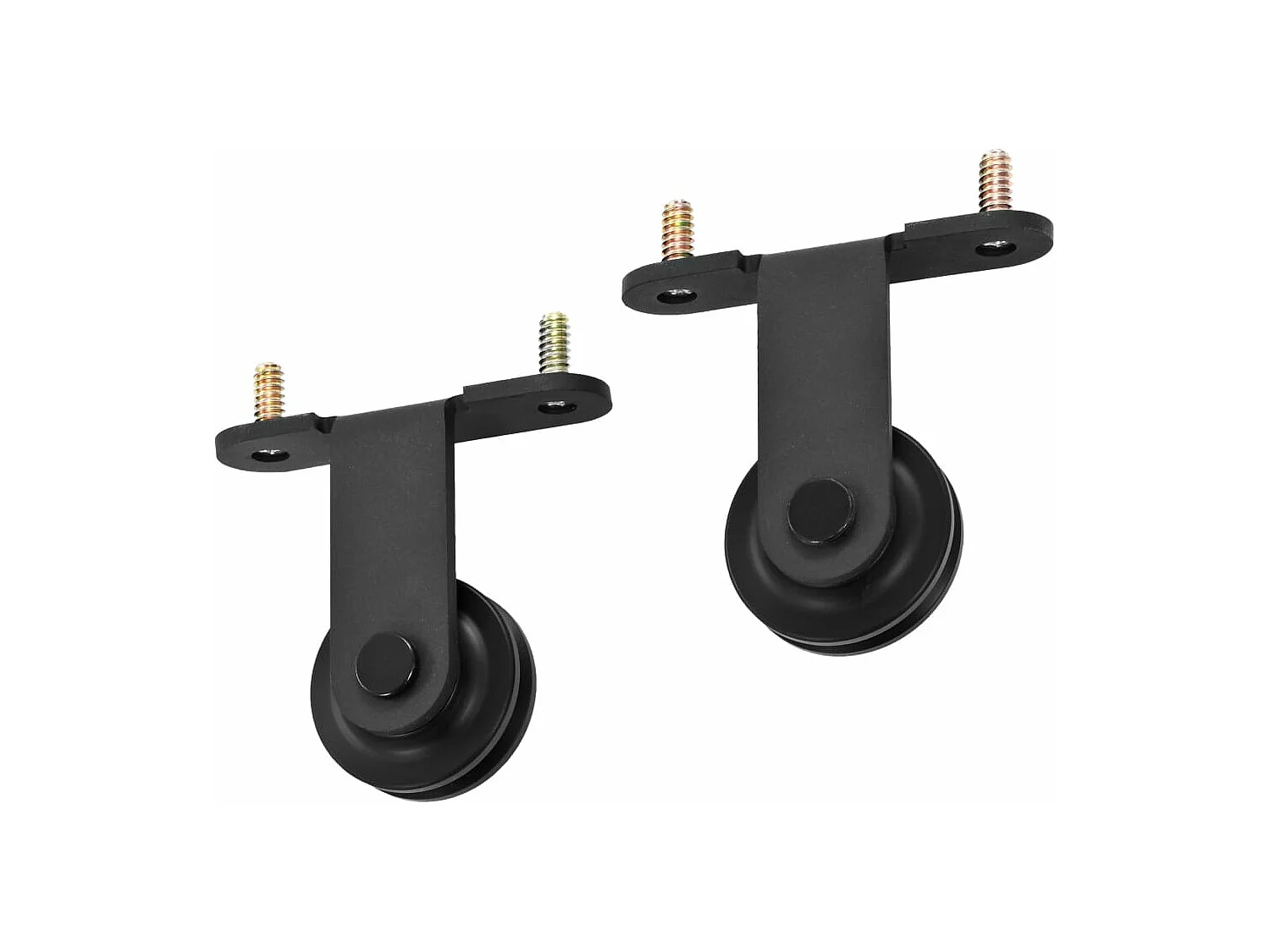 Porta Scorrevole con Kit Montaggio Vetro ESG Alluminio 90x205cm