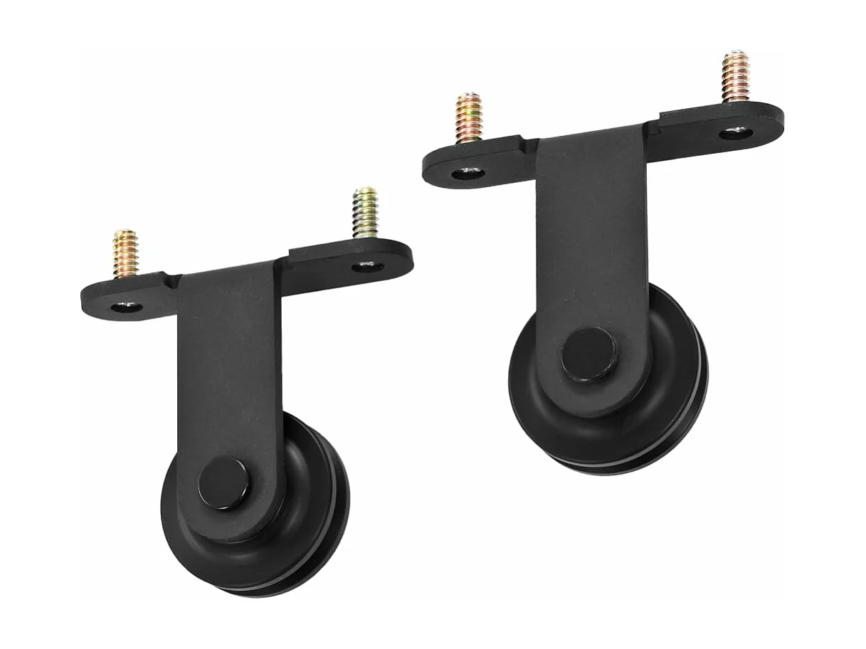 Porta Scorrevole e Kit Montaggio Vetro ESG Alluminio 102x205cm