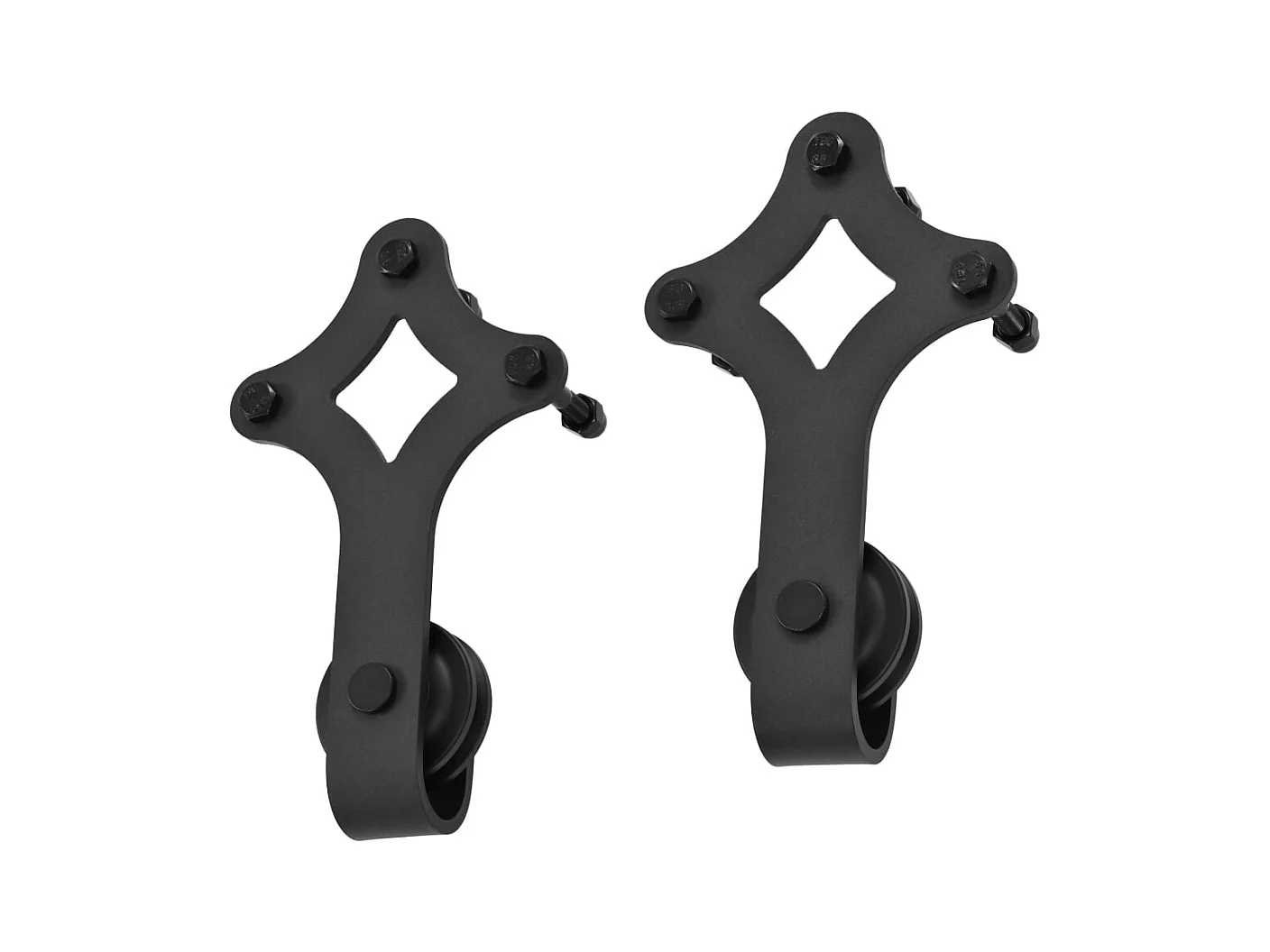 Porta Scorrevole con Set Hardware 80x210 cm in Legno di Pino