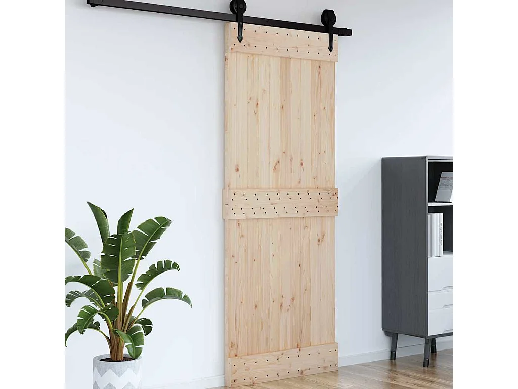 Porte NARVIK 80x210 cm bois massif de pin