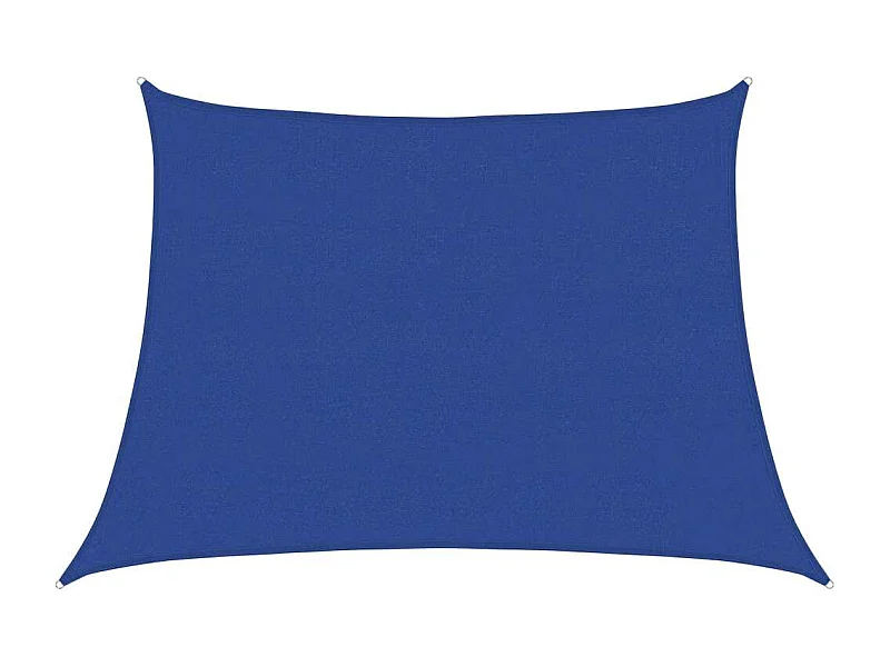 Para-sol Trapézio Azul 4/5x3m - Proteção UV e Durabilidade