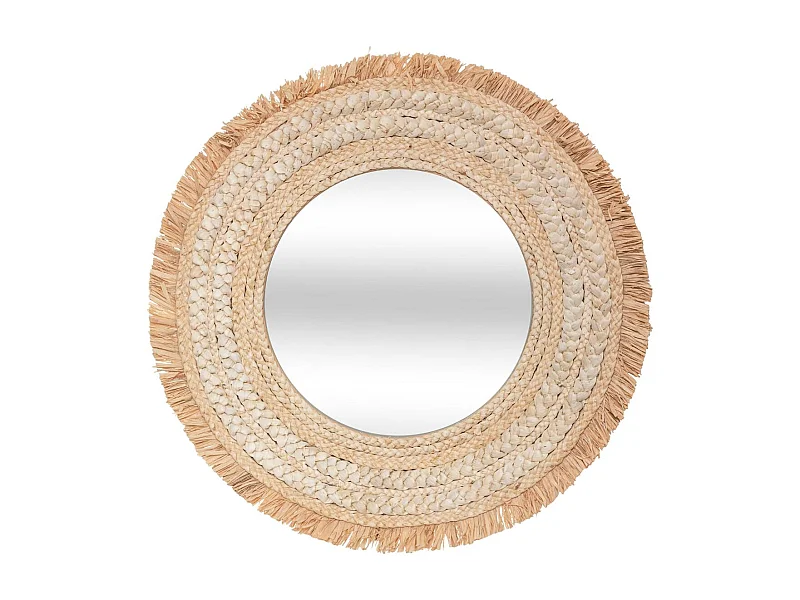 Miroir mural Tressé naturel D 67 cm