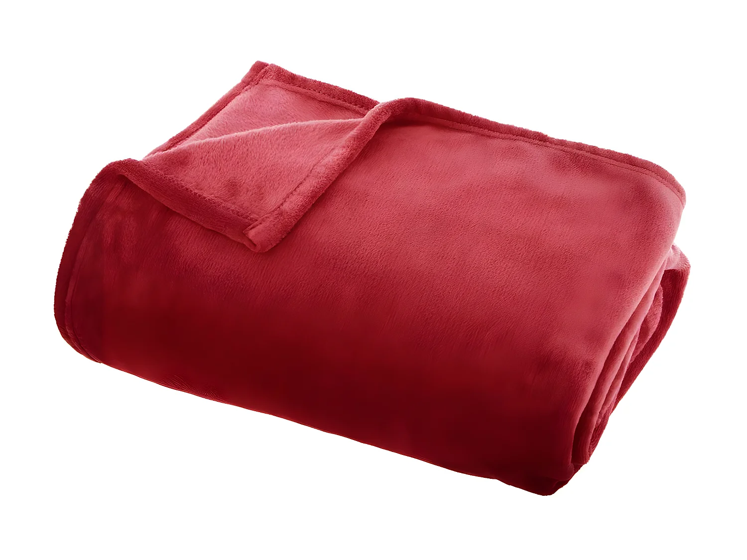 Plaid Flanelle Rouge 130 x 180 cm