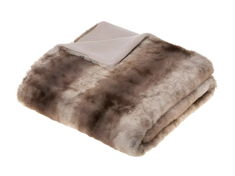 Manta de piel sintética