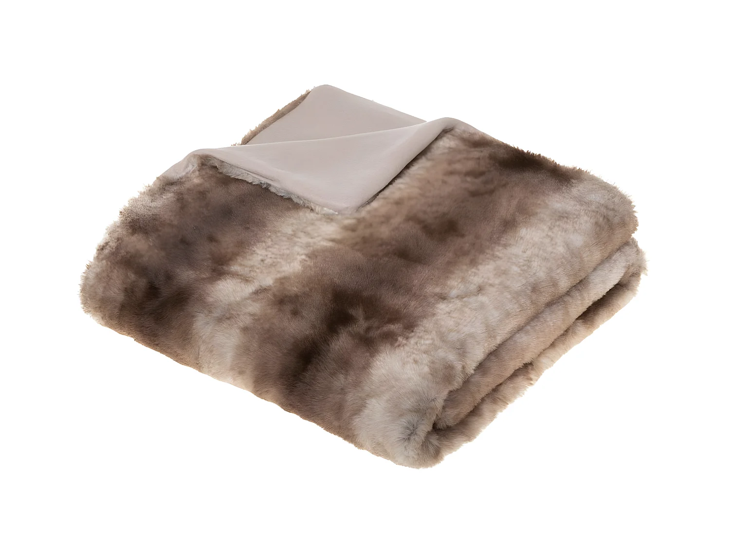 Plaid en Fourrure modèle Grizzli 120 x 160 cm