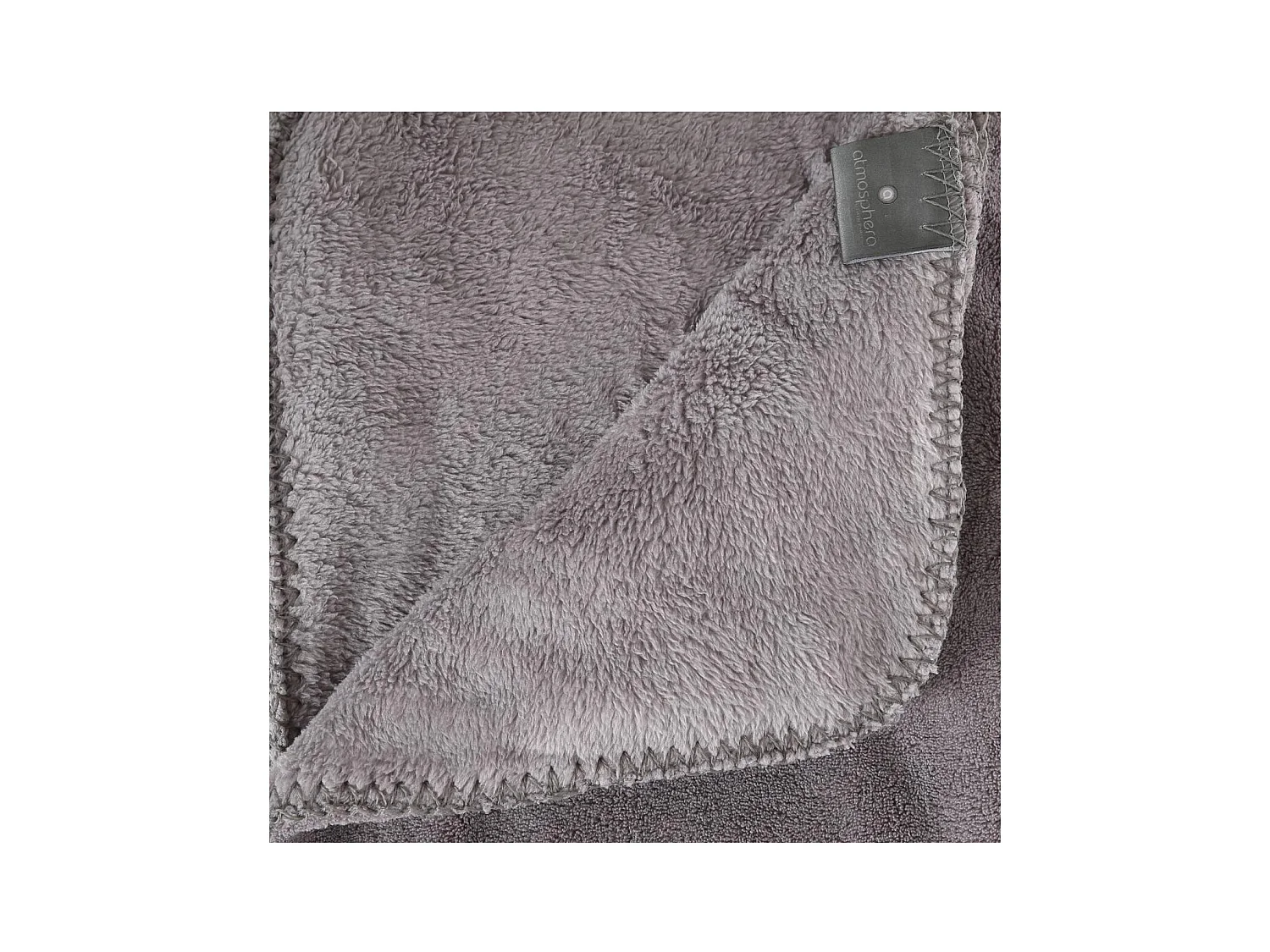 Plaid Microfibre Gris 180 x 230 cm