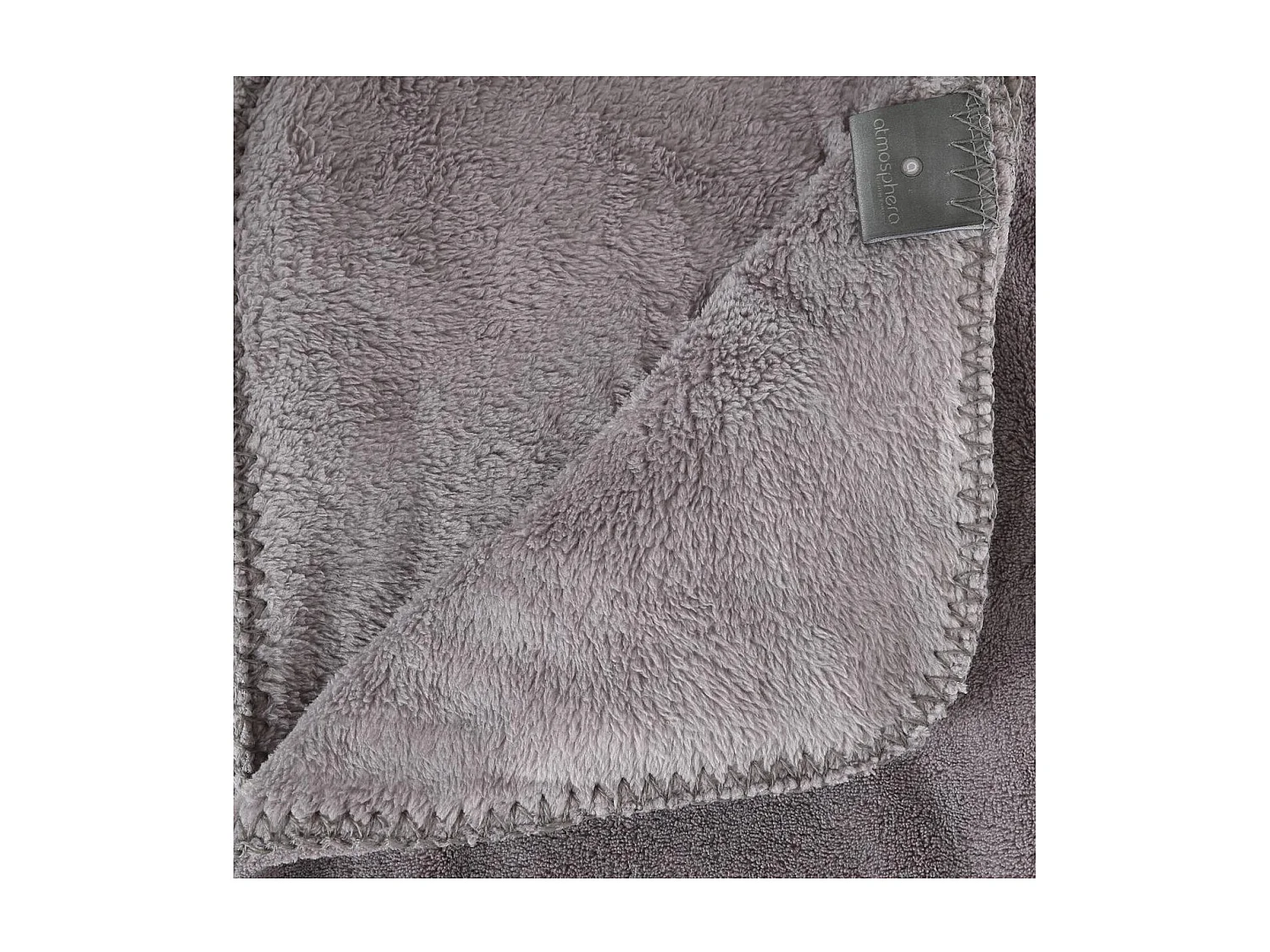 Plaid Microfibre Gris 180 x 230 cm