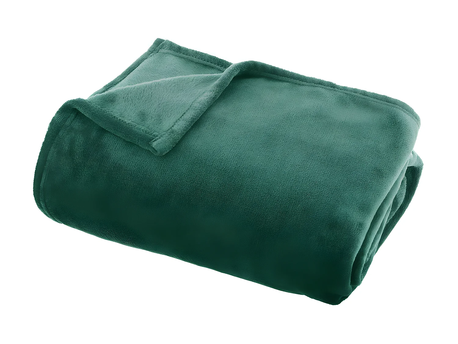 Plaid Flanelle Vert 125 x 150 cm