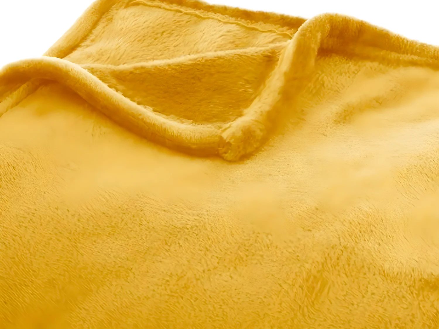 Plaid Flanelle Ocre 180 x 230 cm