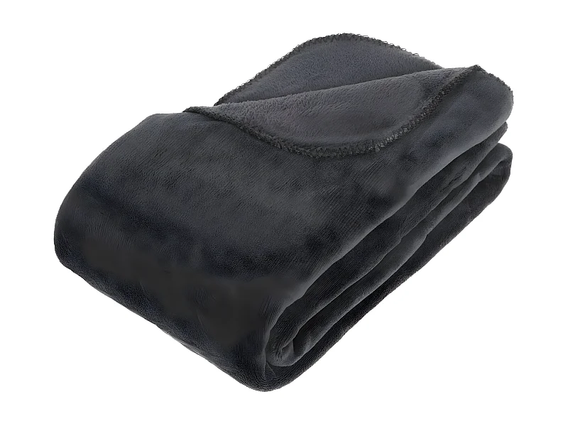 Plaid Microfibre Gris foncé 180 x 230 cm