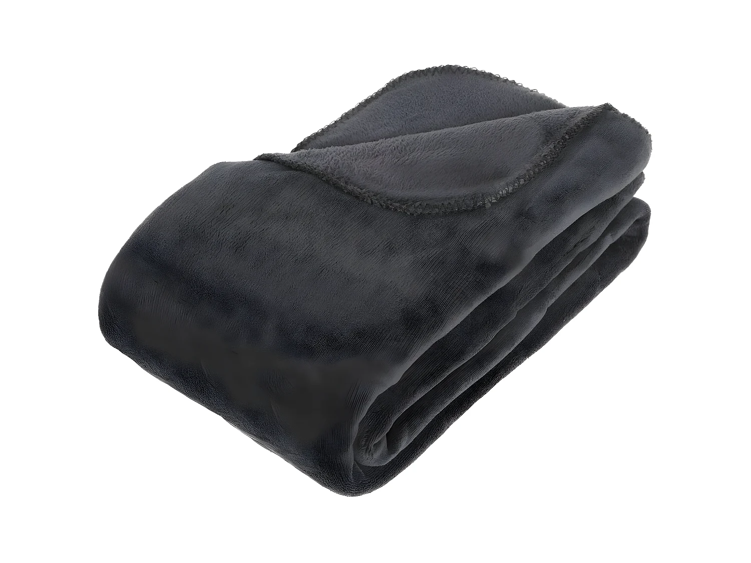 Plaid Microfibre Gris foncé 180 x 230 cm