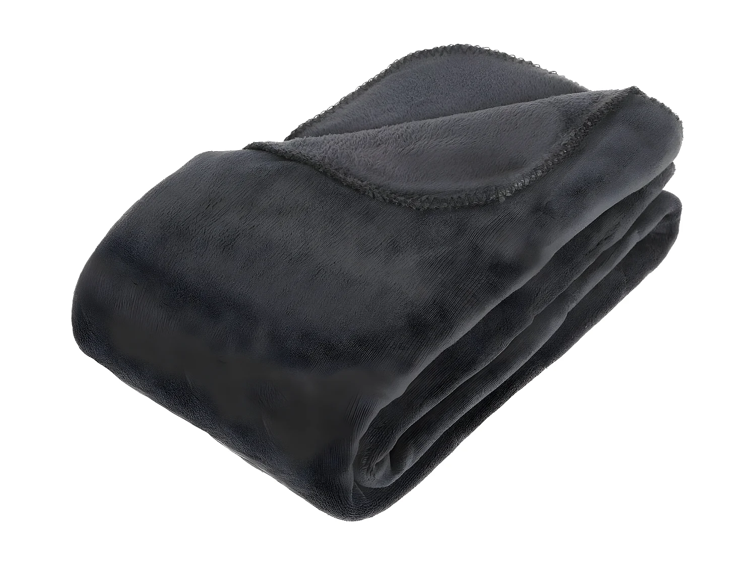 Plaid Microfibre Gris foncé 180 x 230 cm