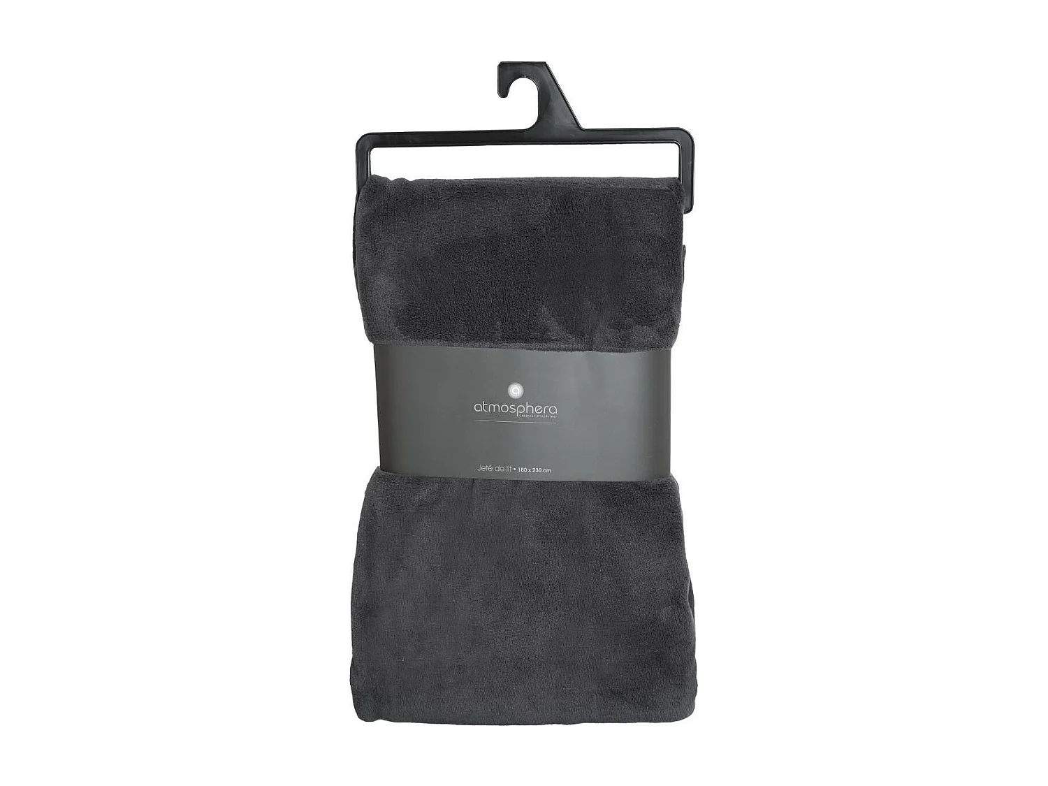 Plaid Microfibre Gris foncé 180 x 230 cm