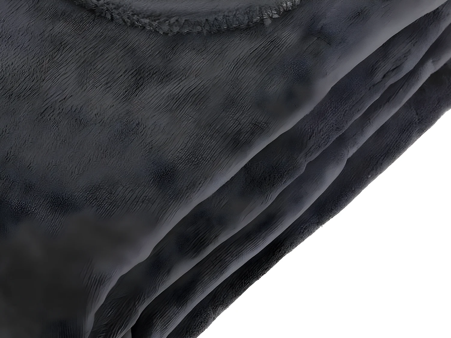 Plaid Microfibre Gris foncé 180 x 230 cm