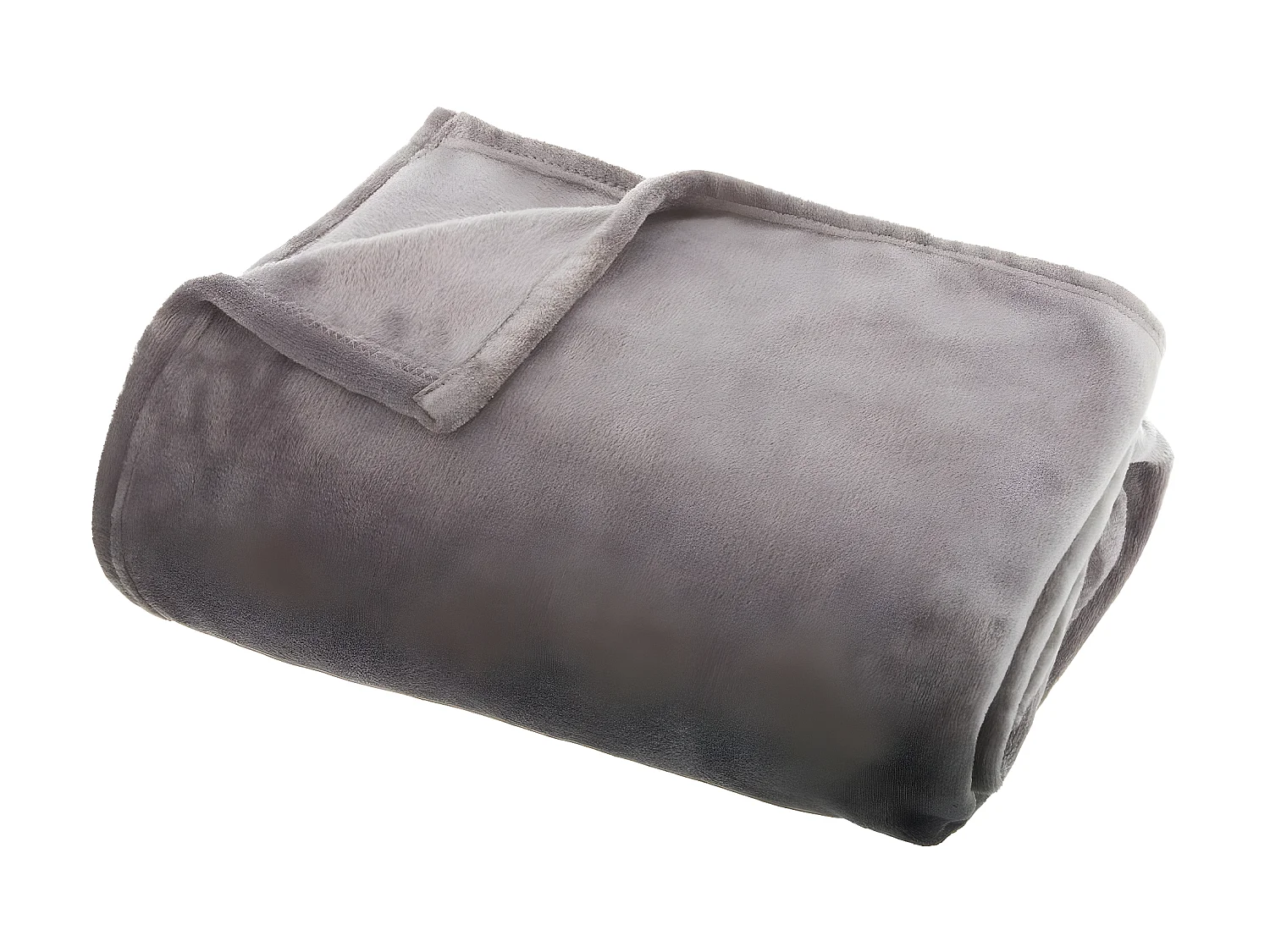 Plaid Flanelle Gris  125 x 150 cm