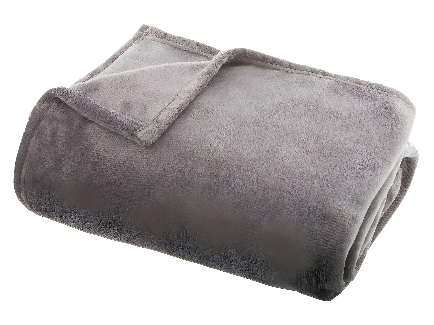 Plaid Flanelle Gris  125 x 150 cm