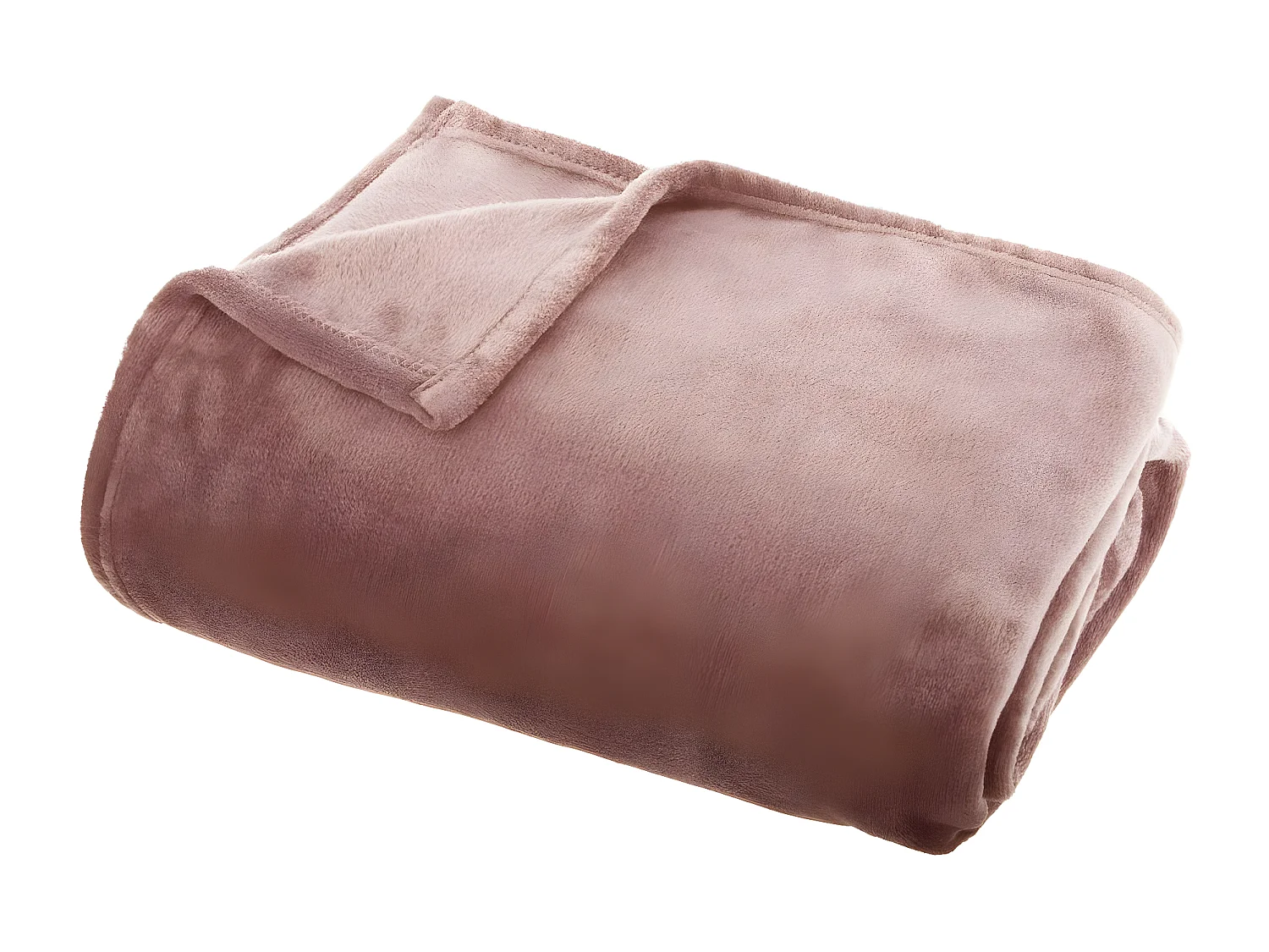 Plaid Flanelle Rose 130 x 180 cm