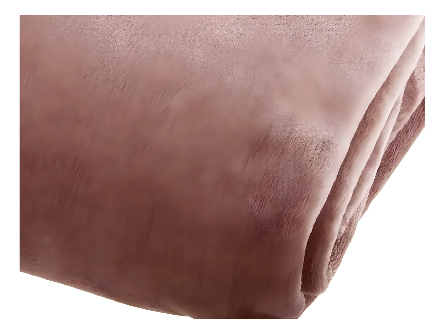 Plaid Flanelle Rose 130 x 180 cm