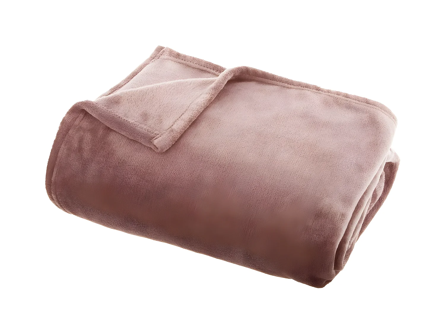 Plaid Flanelle Rose 130 x 180 cm