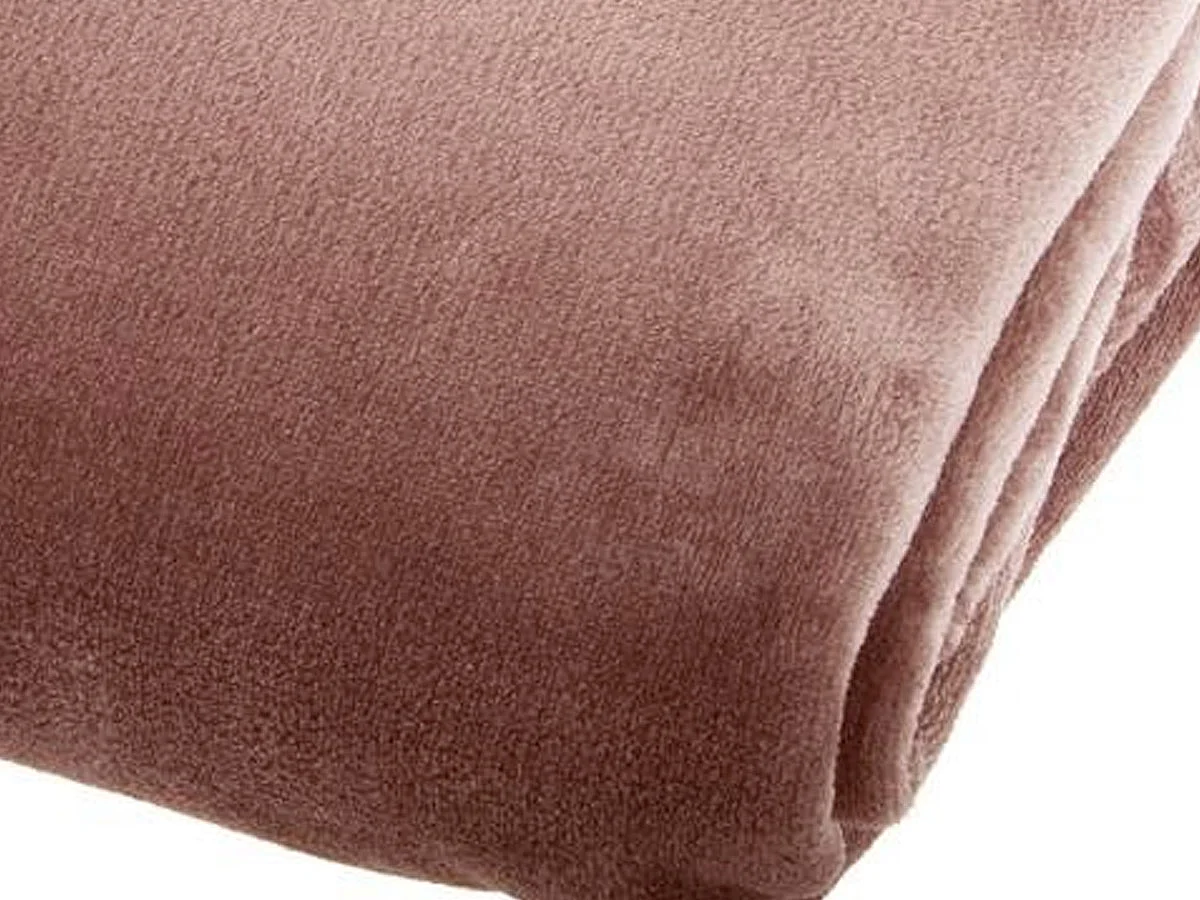 Plaid Flanelle Rose 130 x 180 cm