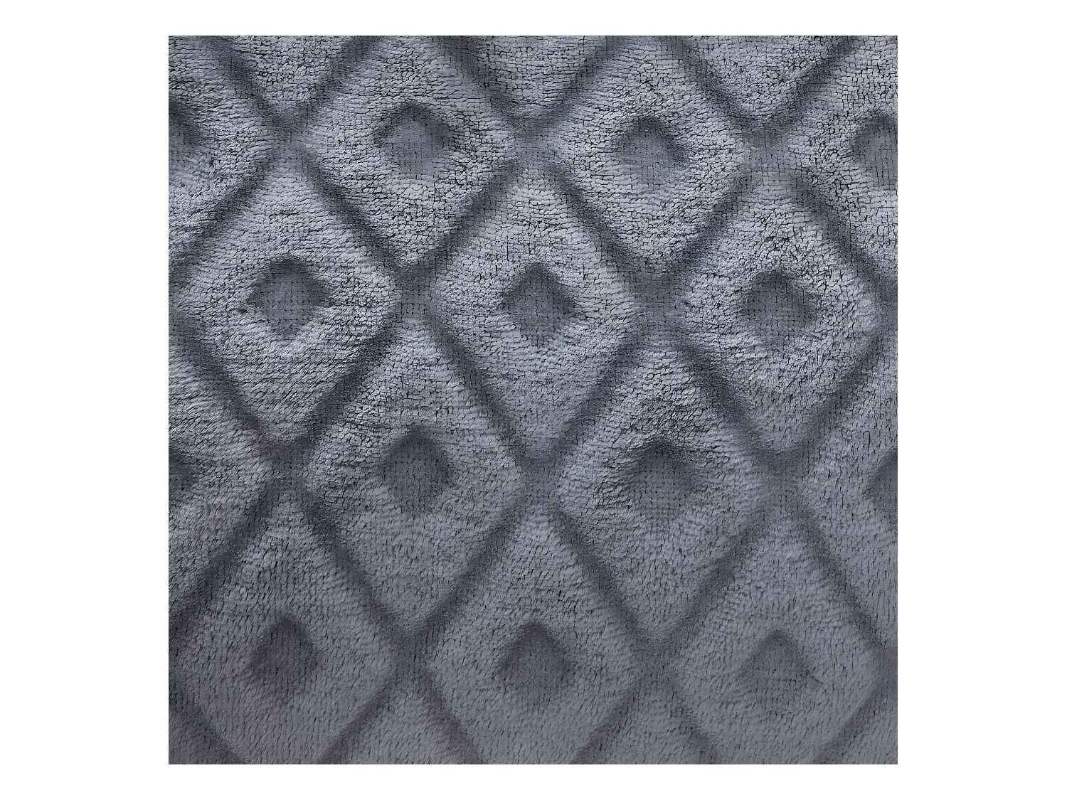 Manta Atmosphera Plaid Winter Rhombus Gris (230 x 180 cm)