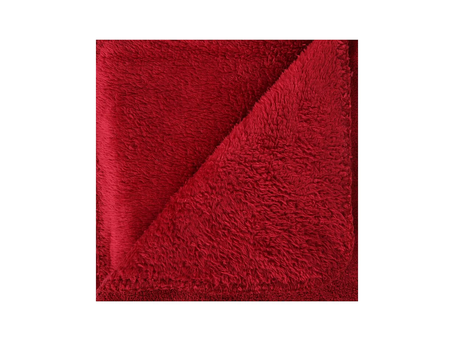 Plaid Microfibre Rouge 180 x 230 cm