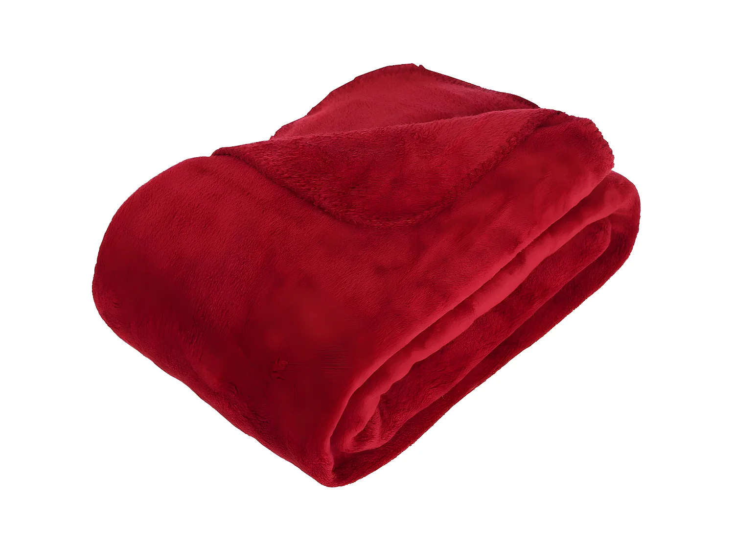 Plaid Microfibre Rouge 180 x 230 cm