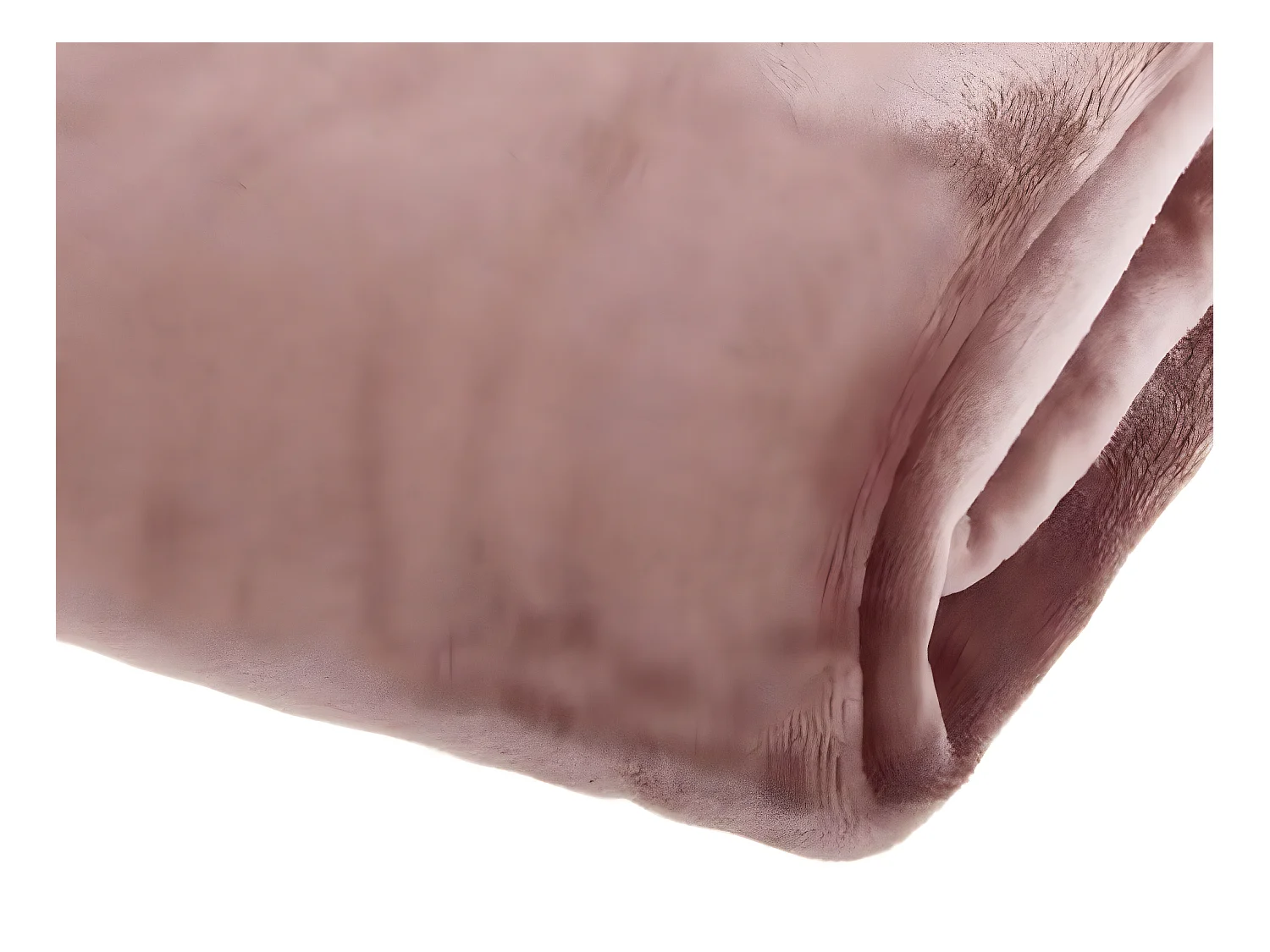 Plaid Flanelle Rose 180 x 230 cm