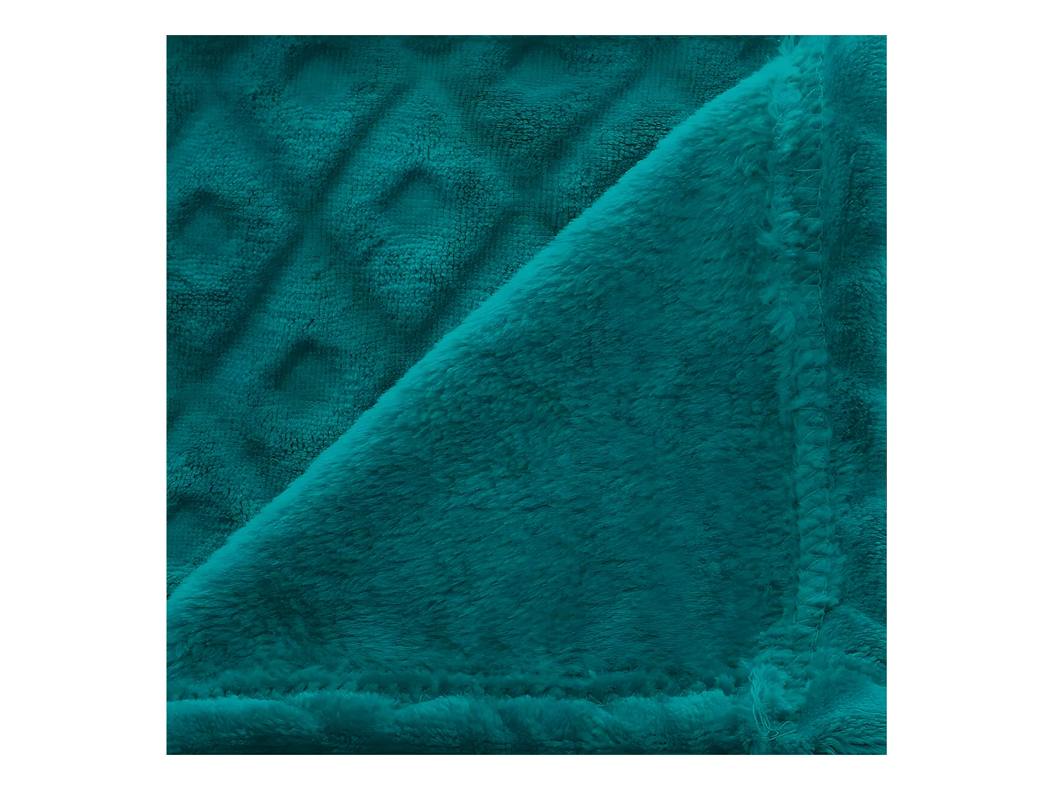 Plaid Canard motif Losange en relief 125 x 150  cm