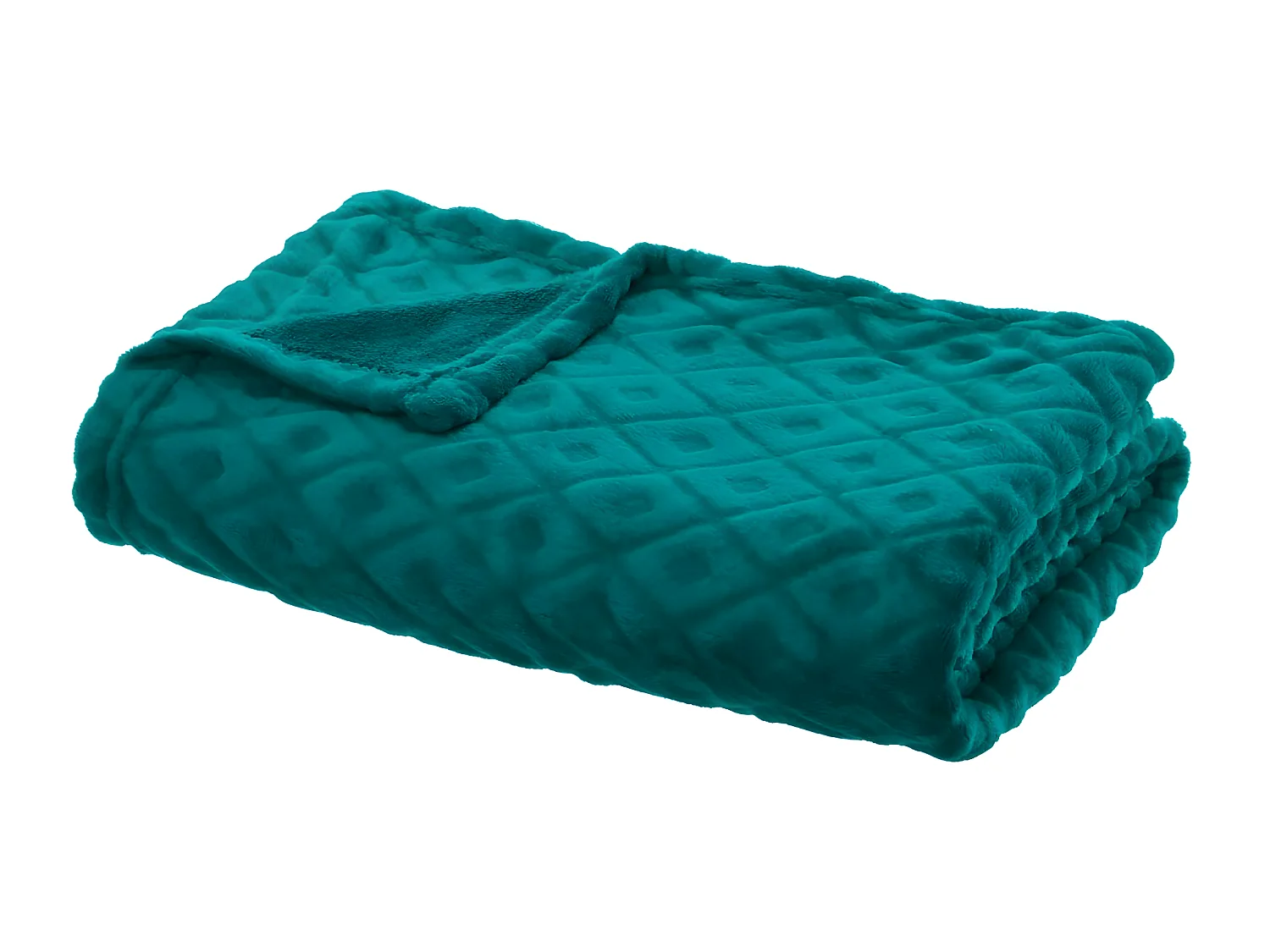 Plaid Canard motif Losange en relief 125 x 150  cm