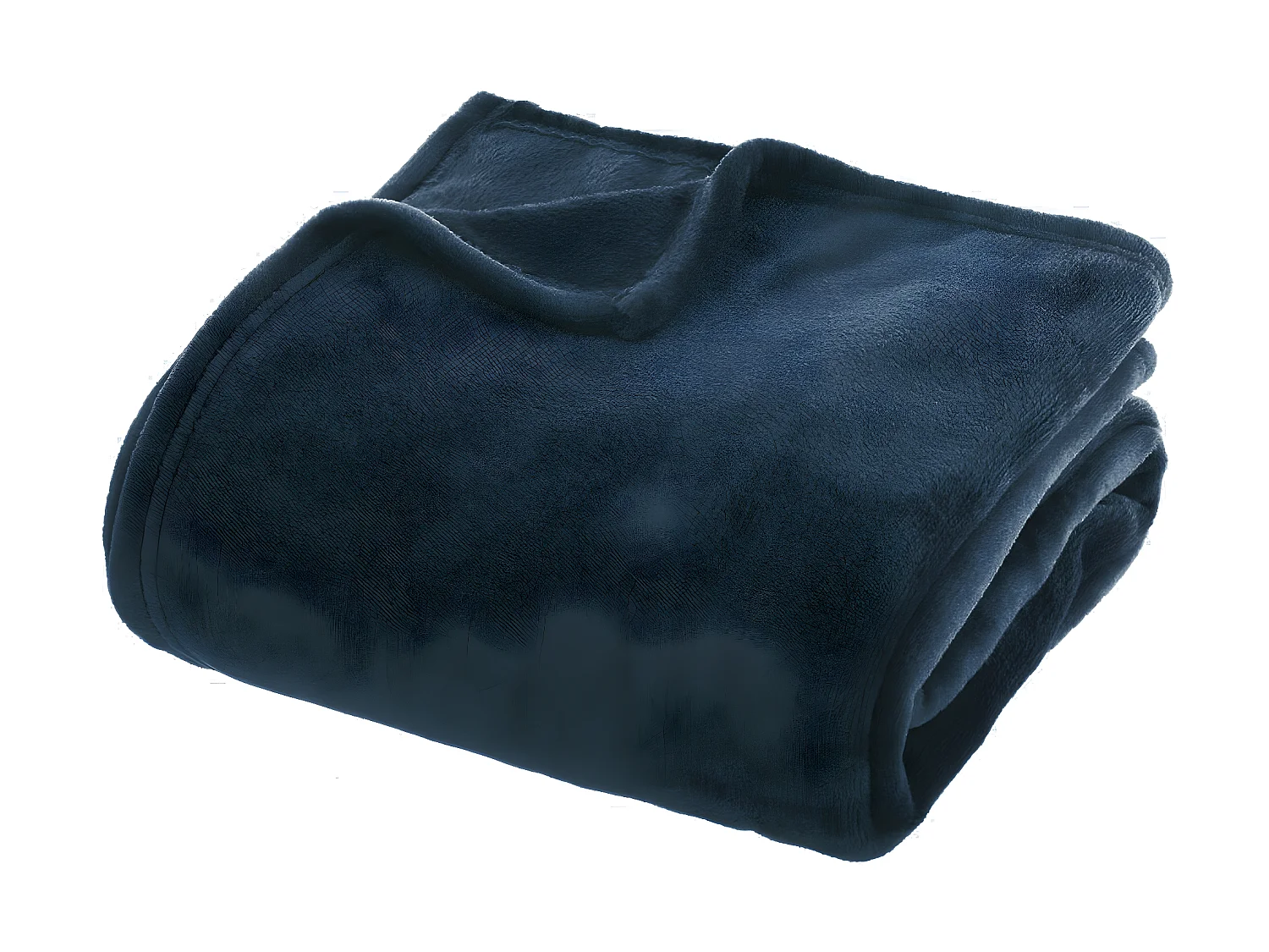 Plaid Flanelle Bleu égéen 180 x 230 cm