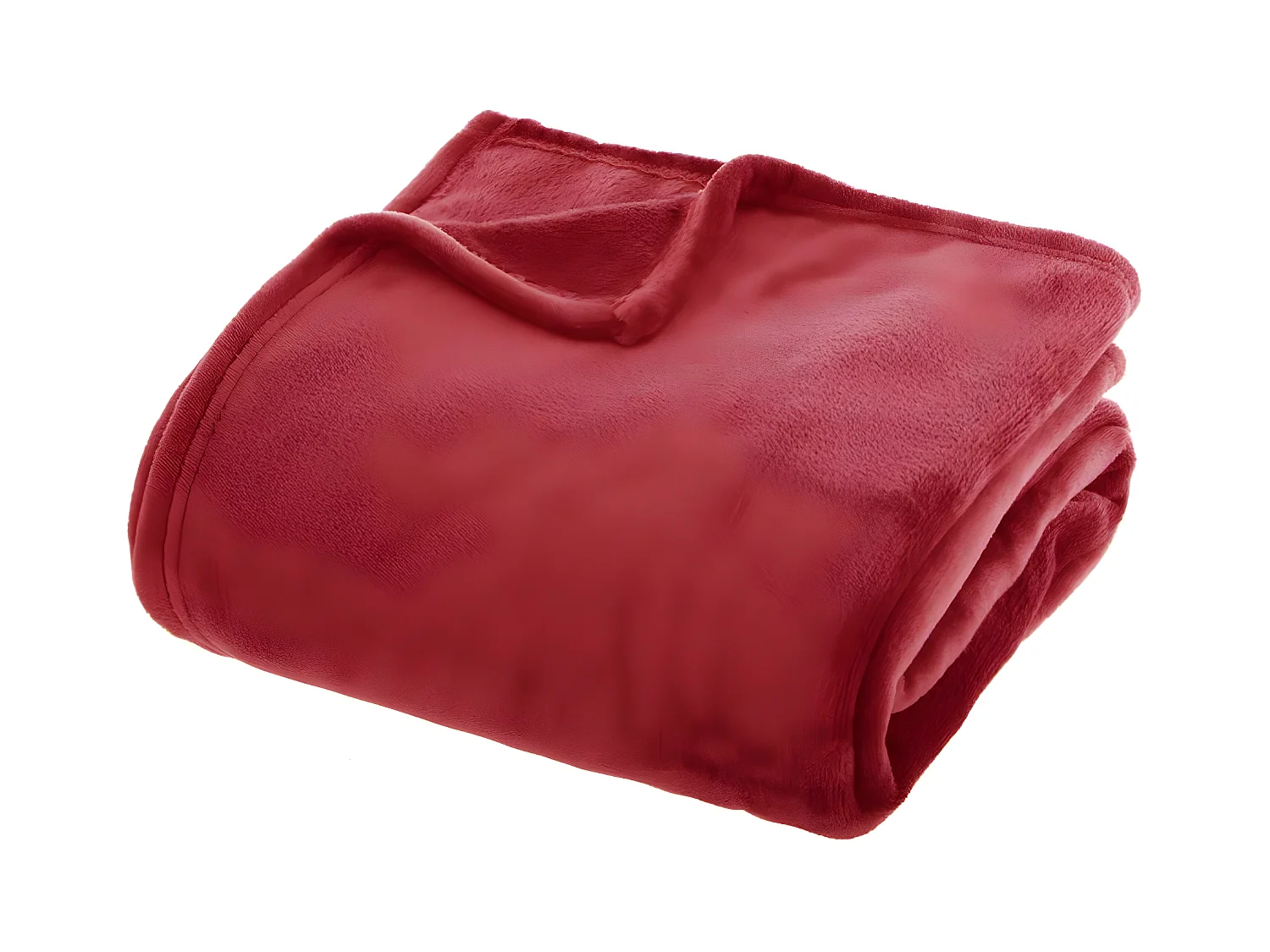 Plaid Flanelle Rouge 180 x 230 cm