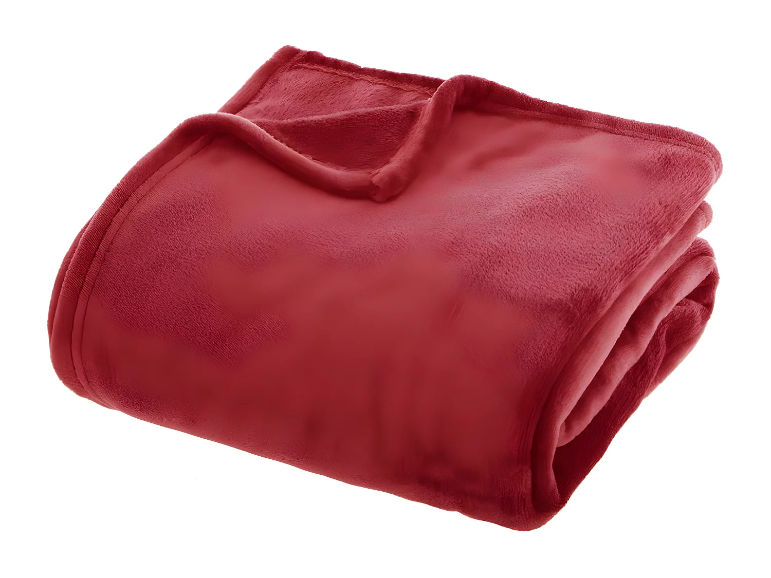 Plaid Flanelle Rouge 180 x 230 cm