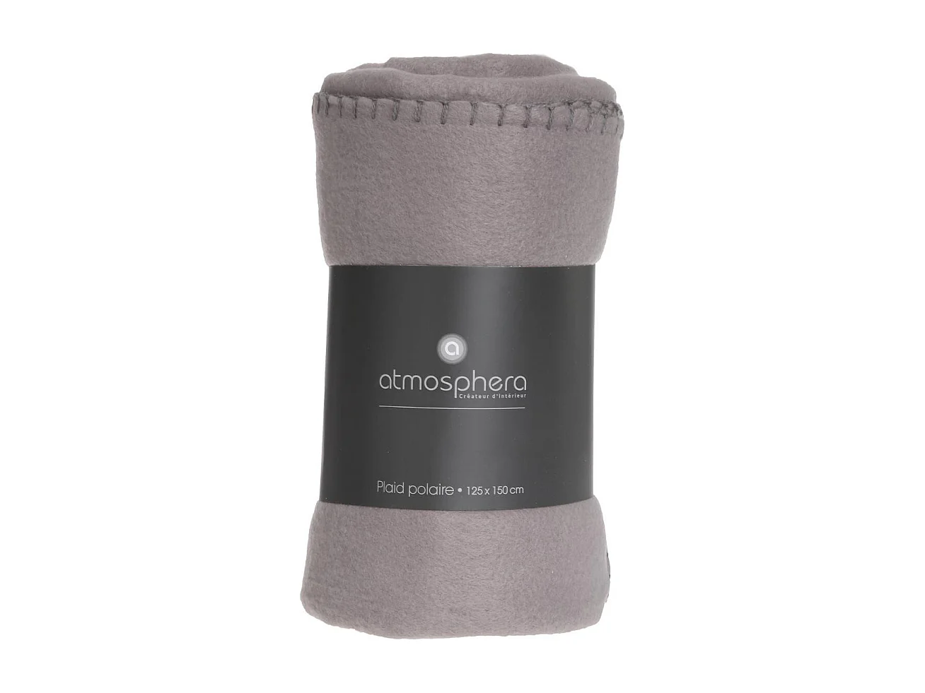 Manta polar Atmosphera gris claro 125x150 cm