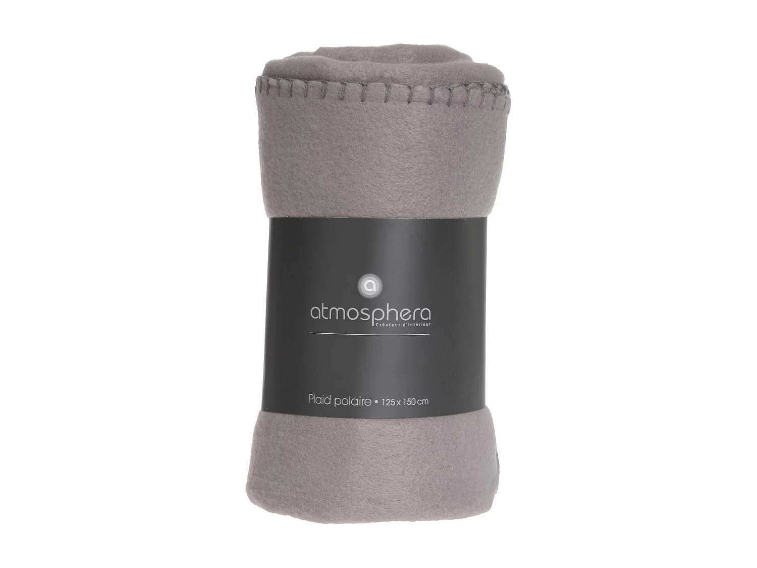 Manta polar Atmosphera gris claro 125x150 cm