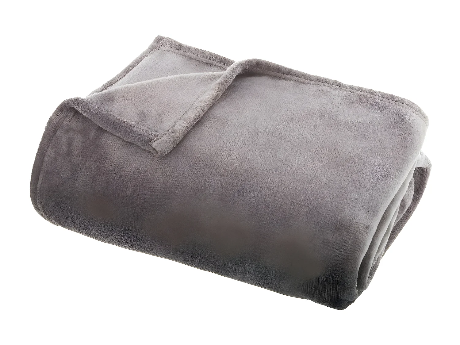 Plaid Flanelle Gris 130 x 180 cm