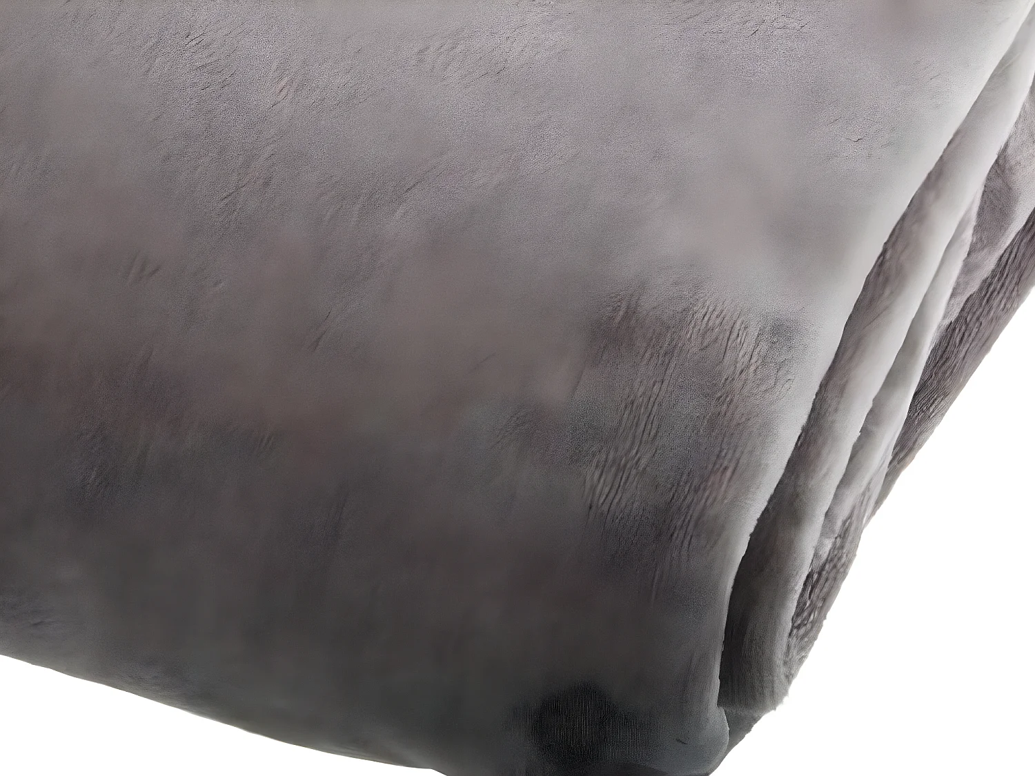 Plaid Flanelle Gris 130 x 180 cm