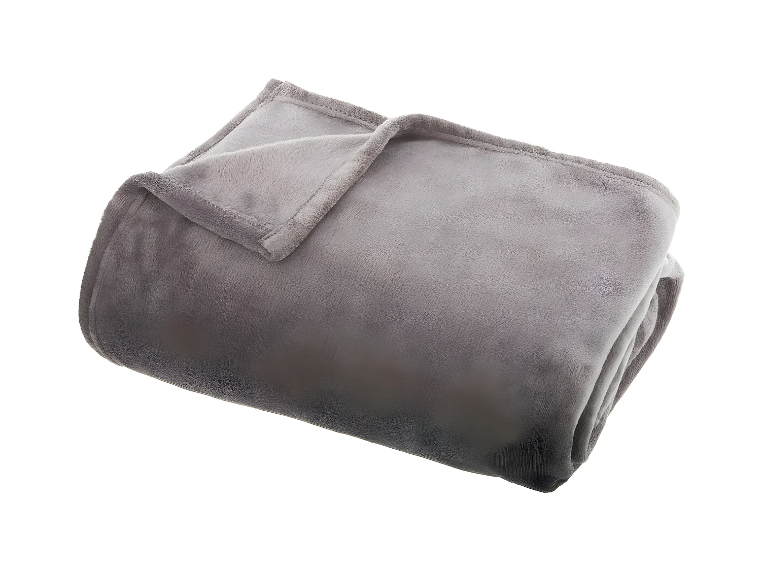 Plaid Flanelle Gris 130 x 180 cm