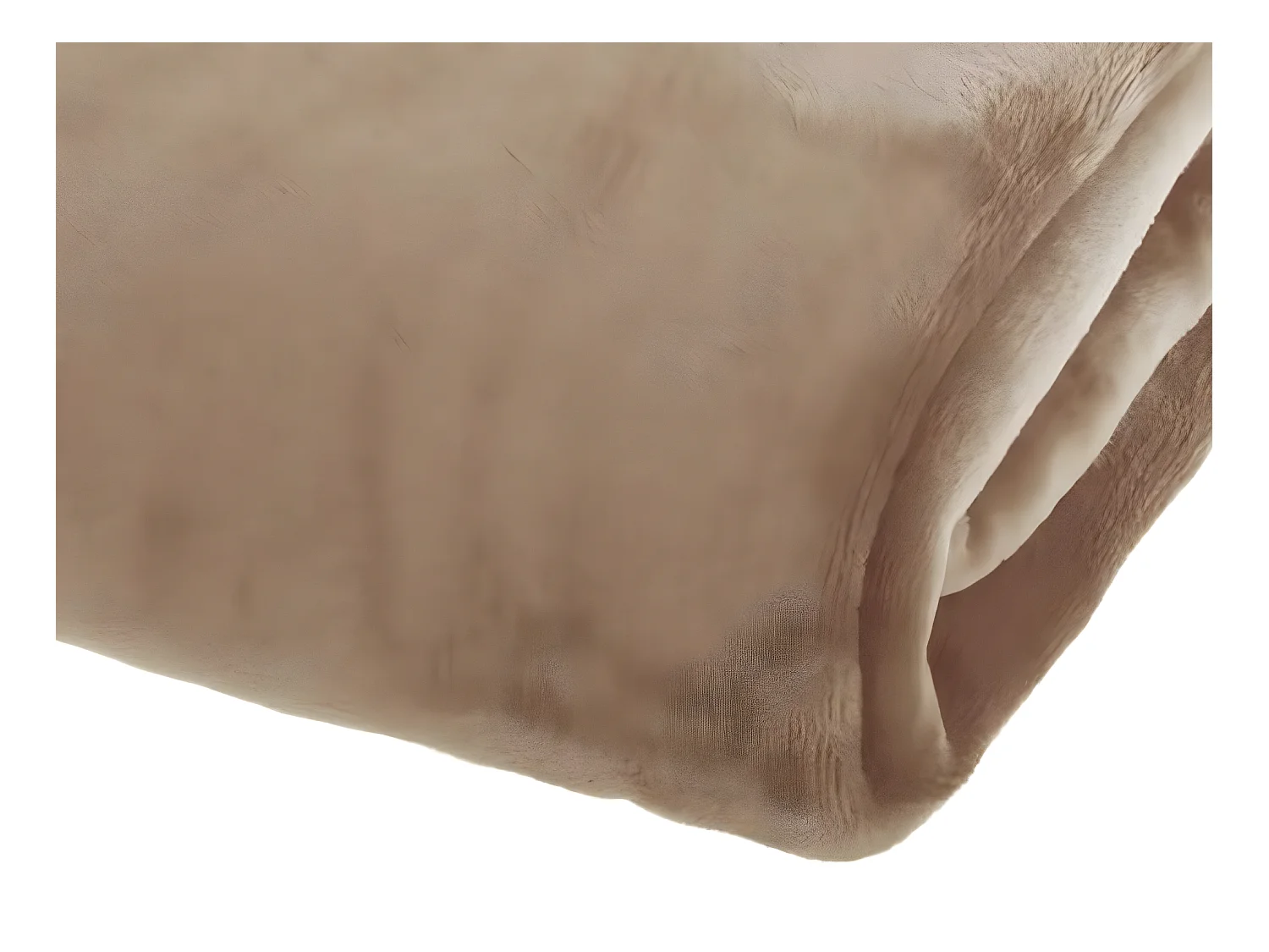 Plaid Flanelle Beige lin 180 x 230 cm