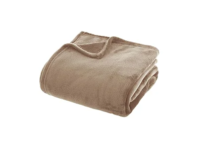 Plaid Doux Uni "Flanel" 180x230cm Lin