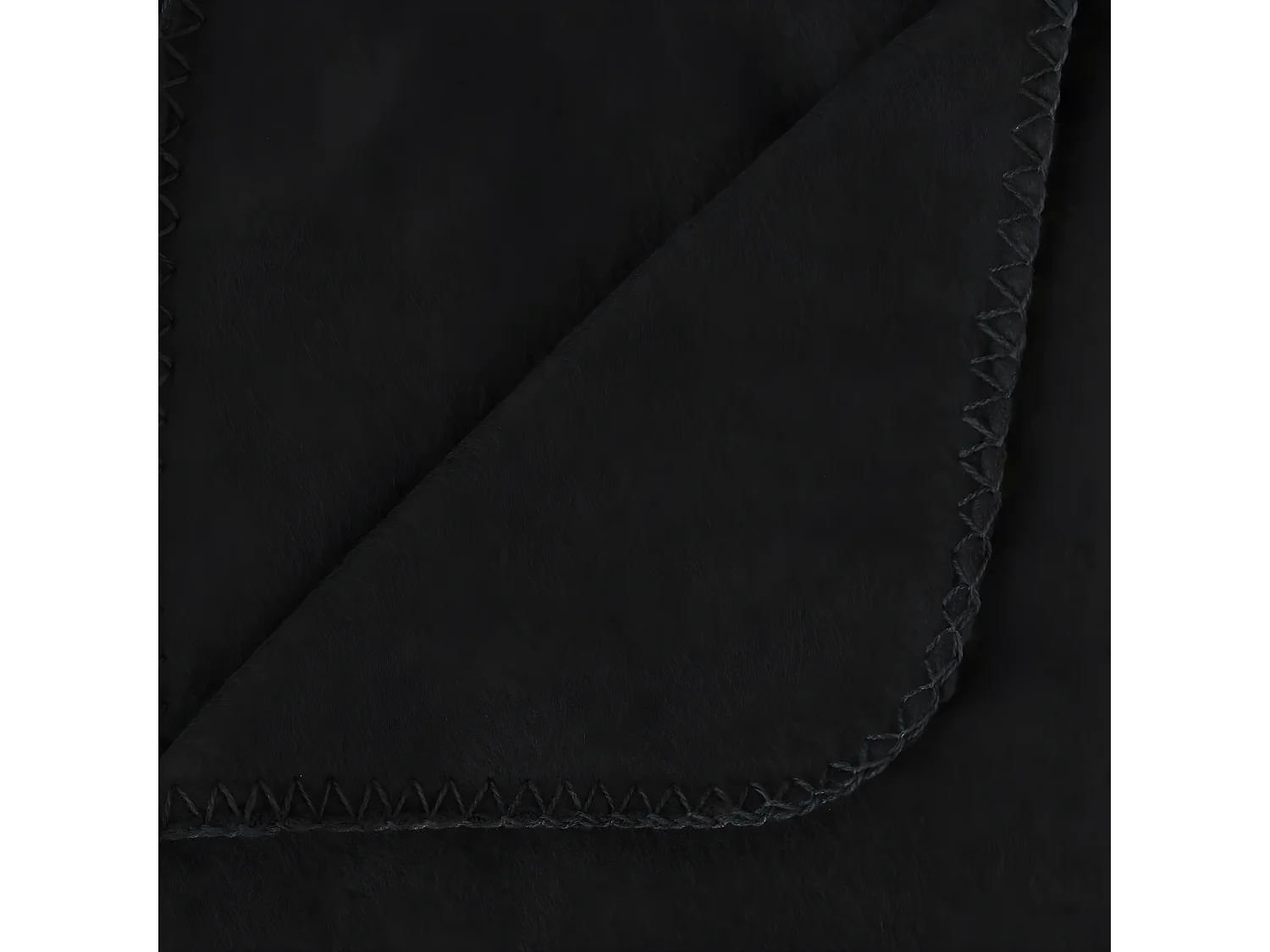 Plaid Polaire Noir 125 x 150 cm