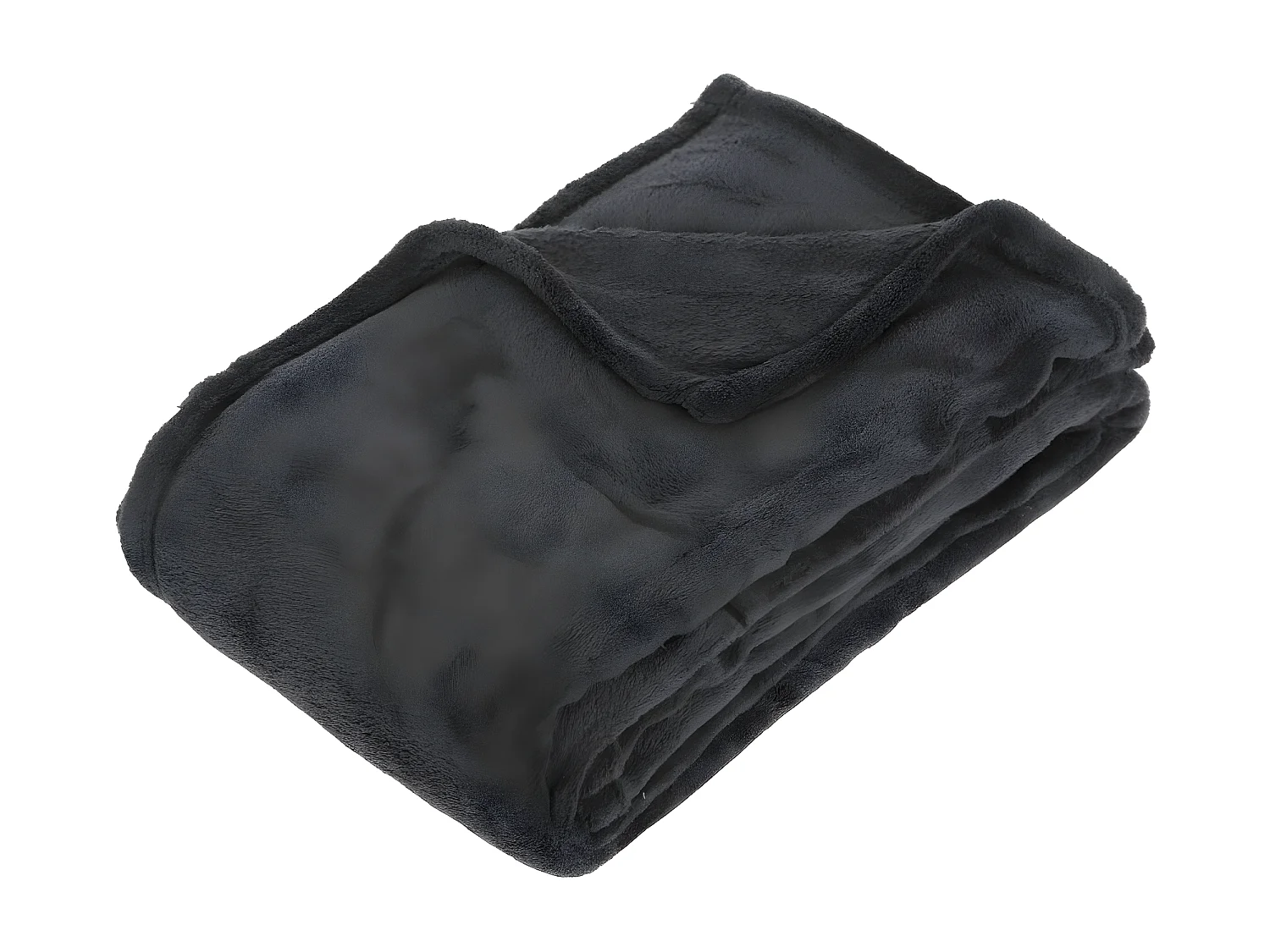 Plaid Microfibre Gris foncé 125 x 150 cm