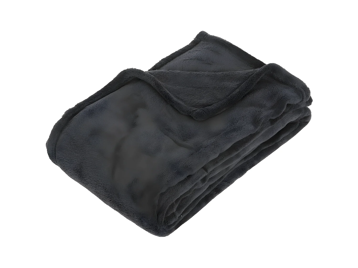 Plaid Microfibre Gris foncé 125 x 150 cm