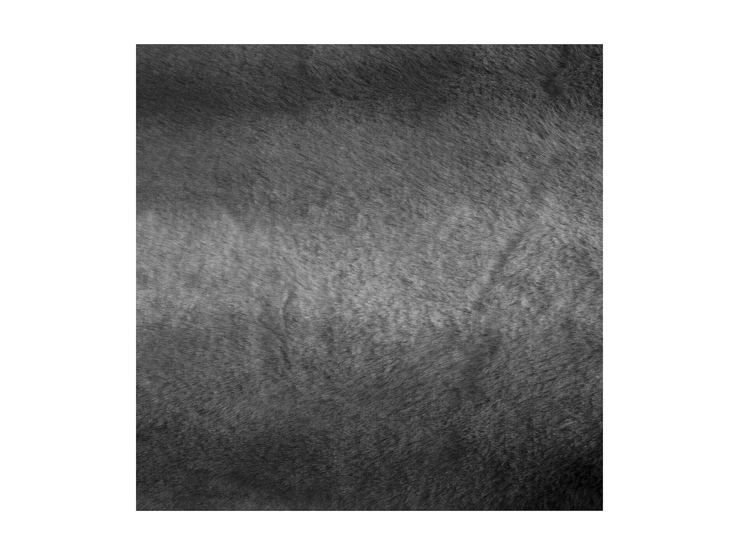 Plaid en fourrure Grizzli nuance de Gris 180 x 230 cm