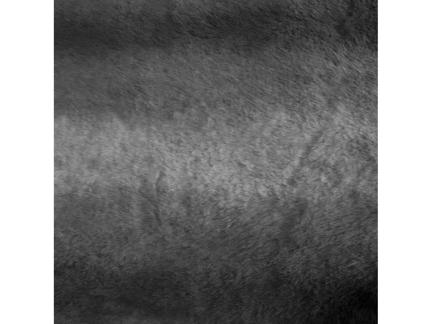 Plaid en fourrure Grizzli nuance de Gris 180 x 230 cm