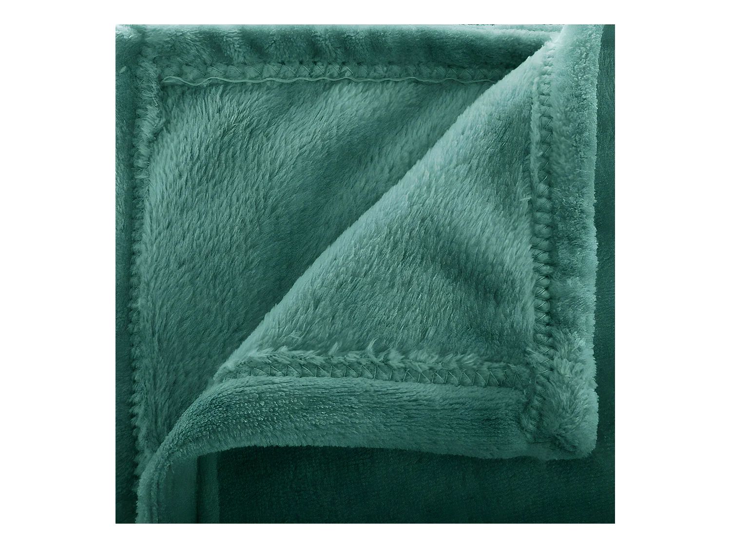 Plaid Flanelle Vert 180 x 230 cm